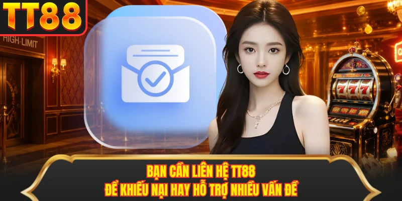 Bạn cần liên hệ TT88 để khiếu nại hay hỗ trợ nhiều vấn đề Bạn cần liên hệ TT88 để khiếu nại hay hỗ trợ nhiều vấn đề
