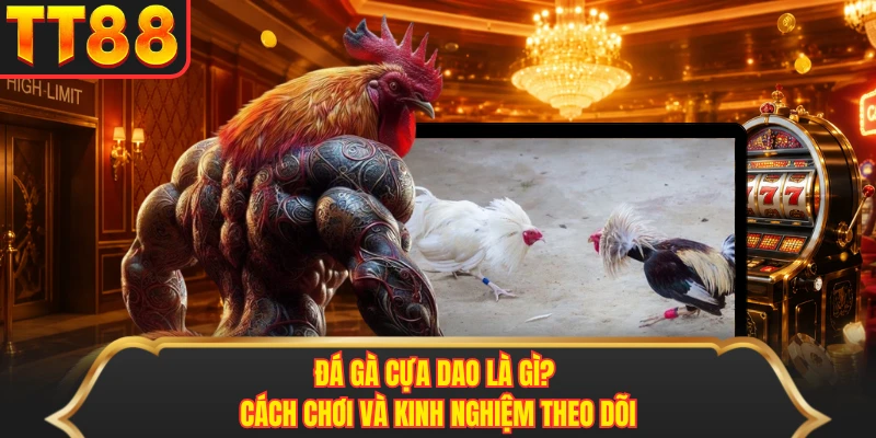Đá Gà Cựa Dao Là Gì? Cách Chơi Và Kinh Nghiệm Theo Dõi