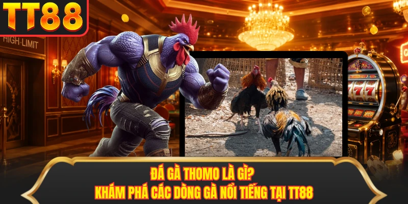 Đá Gà Thomo Là Gì? Khám Phá Các Dòng Gà Nổi Tiếng Tại TT88