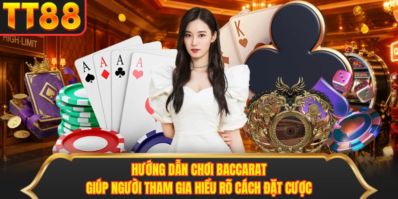 Hướng dẫn chơi Baccarat giúp người tham gia hiểu rõ cách đặt cược Hướng dẫn chơi Baccarat giúp người tham gia hiểu rõ cách đặt cược