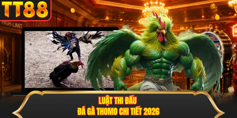 Luật thi đấu đá gà Thomo chi tiết 2026 Luật thi đấu đá gà Thomo chi tiết 2026