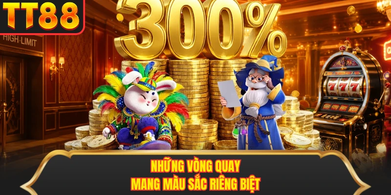 Những vòng quay mang màu sắc riêng biệt Những vòng quay mang màu sắc riêng biệt