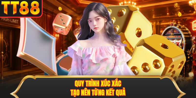 Quy trình xúc xắc tạo nên từng kết quả Quy trình xúc xắc tạo nên từng kết quả