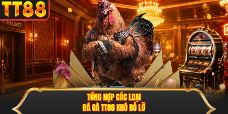Tổng hợp các loại đá gà TT88 khó bỏ lỡ Tổng hợp các loại đá gà TT88 khó bỏ lỡ